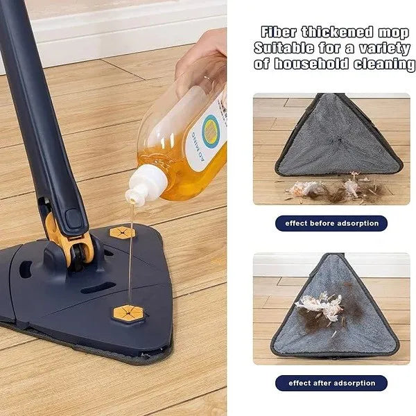 Triangle Twister Mop 360° Rotating Mop Triangular mop